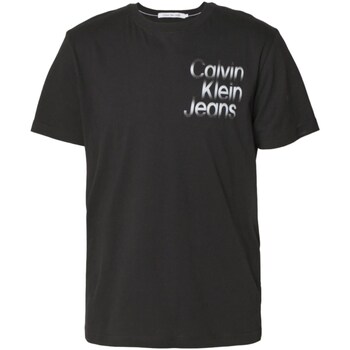 textil Hombre Polos manga larga Calvin Klein Jeans J30J325189 Negro