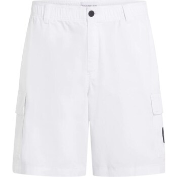 textil Hombre Shorts / Bermudas Calvin Klein Jeans J30J325140 Blanco