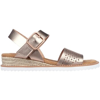 Zapatos Mujer Sandalias Skechers SANDALIAS DE CUÑA  BOBS Desert Kiss - Goldie Glam ORO Oro
