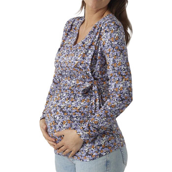 textil Mujer Tops y Camisetas Mamalicious  Violeta