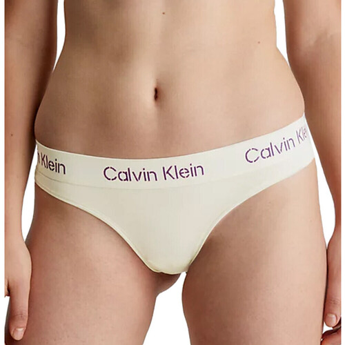 Ropa interior Mujer Strings Calvin Klein Jeans  Beige
