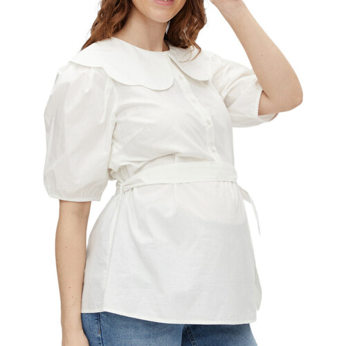 textil Mujer Tops / Blusas Mamalicious  Blanco