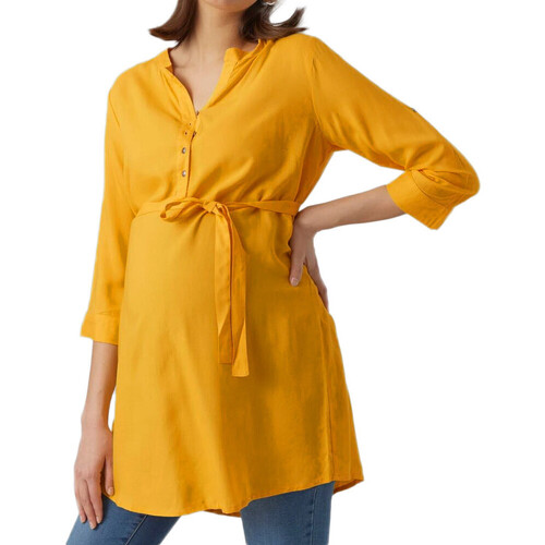 textil Mujer Túnicas Mamalicious  Amarillo
