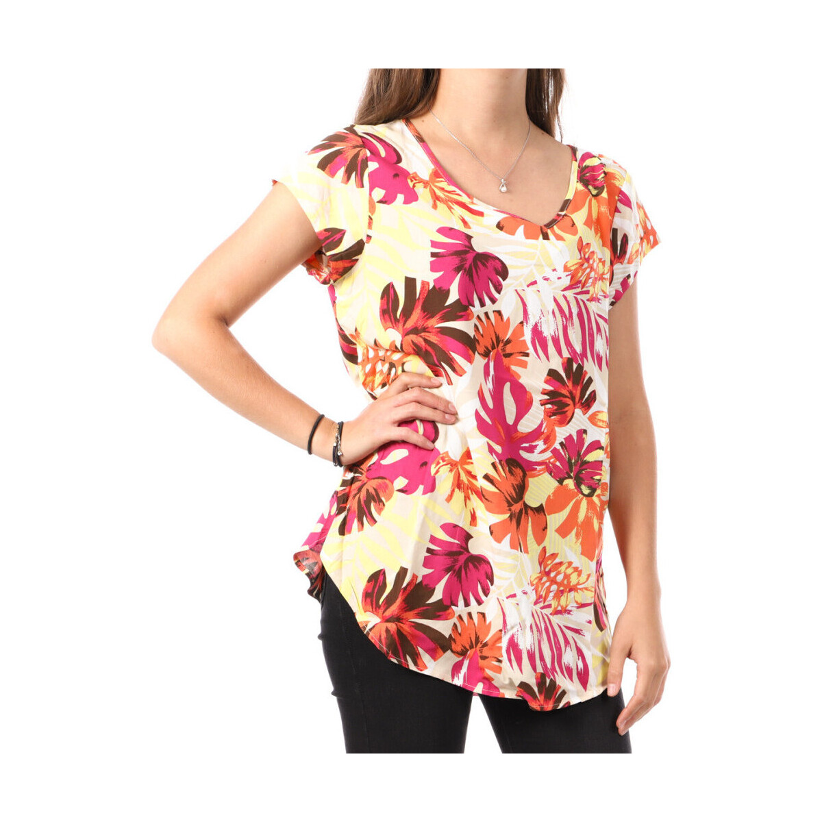 textil Mujer Tops y Camisetas Only  Rosa