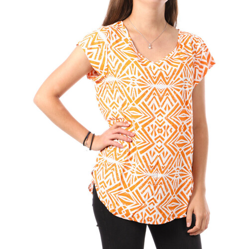 textil Mujer Tops y Camisetas Only  Naranja