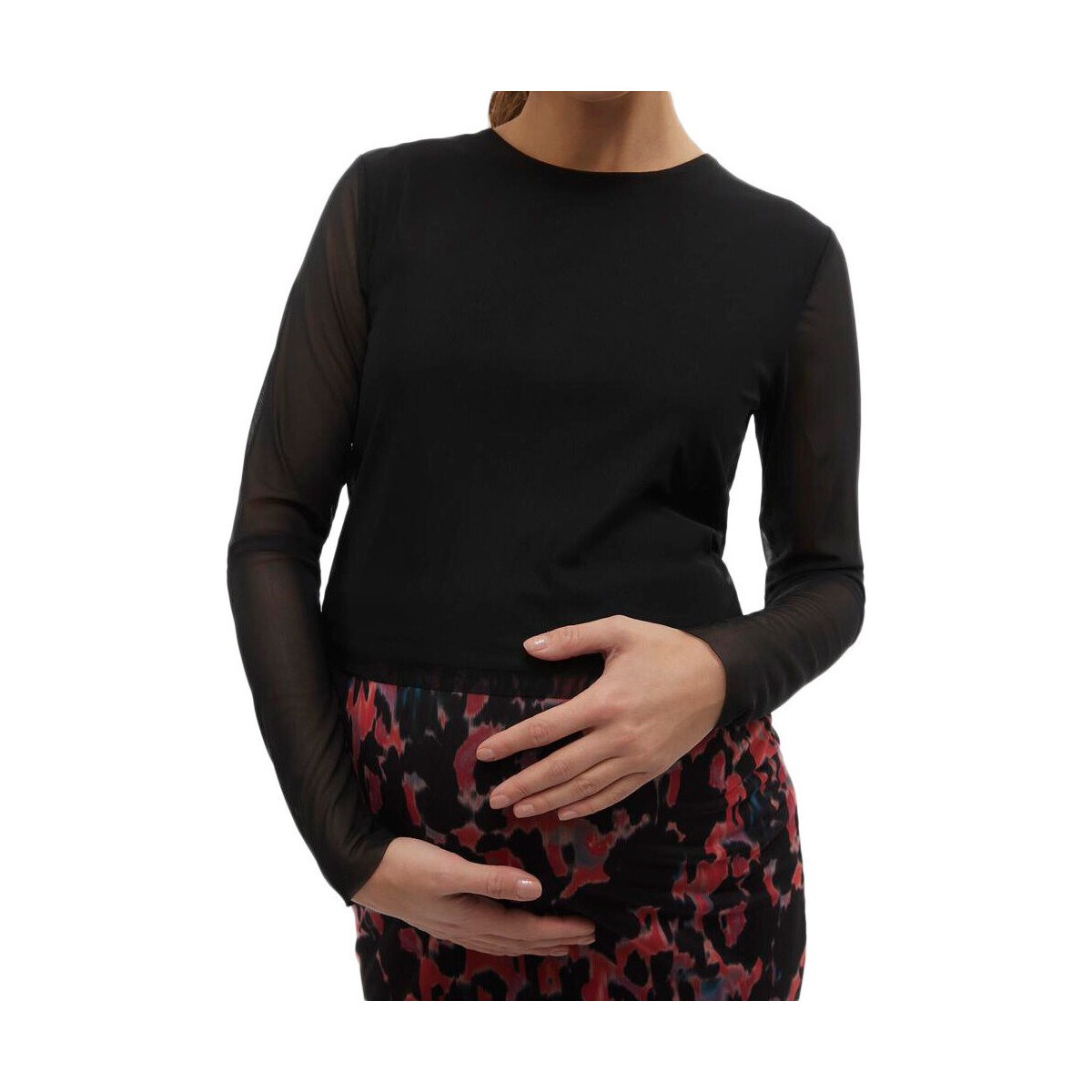textil Mujer Tops y Camisetas Mamalicious  Negro