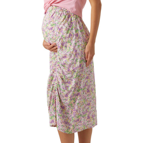 textil Mujer Faldas Mamalicious  Rosa