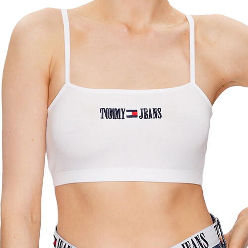 textil Mujer Tops y Camisetas Tommy Hilfiger  Blanco