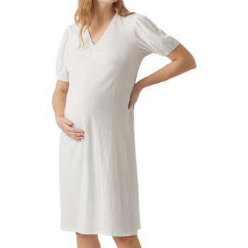 textil Mujer Vestidos cortos Mamalicious  Blanco