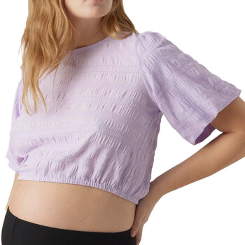 textil Mujer Tops y Camisetas Mamalicious  Violeta