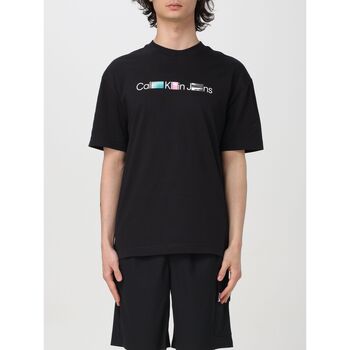 textil Hombre Tops y Camisetas Calvin Klein Jeans J30J325195 BEH Negro
