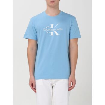 textil Hombre Tops y Camisetas Calvin Klein Jeans J30J325190 CEZ Azul