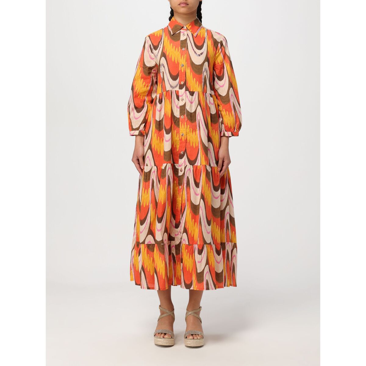 textil Mujer Vestidos cortos Maliparmi JF661115194 C3223 Multicolor