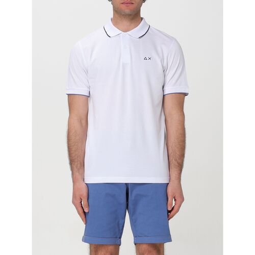 textil Hombre Tops y Camisetas Sun68 A34113 01 Blanco