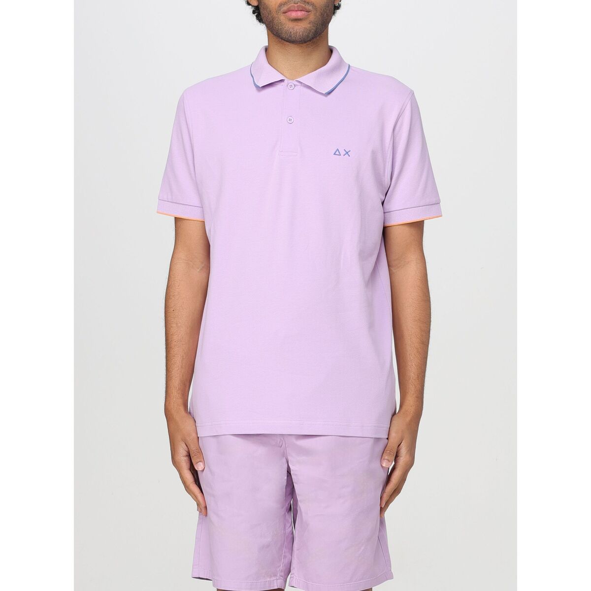 textil Hombre Tops y Camisetas Sun68 A34113 24 Violeta