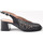 Zapatos Mujer Derbie & Richelieu Pitillos Sandalias  Troqueladas Tacón 5695 Negro Negro