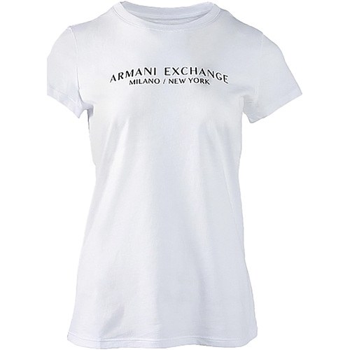 textil Mujer Camisetas manga corta EAX T-Shirt Blanco