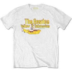 textil Camisetas manga larga The Beatles Yellow Submarine Nothing Is Real Blanco