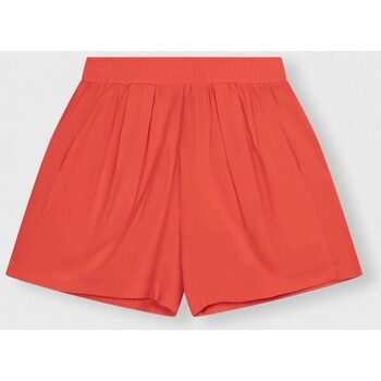 10 Days Flowy Viscose Shorts Red Multicolor