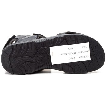 Morxiva Shoes Sandalias de hombre de piel negras by Morxiva Negro