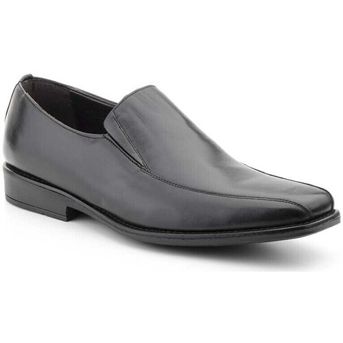 Zapatos Hombre Derbie & Richelieu Nikkoe Shoes For Men Zapatos Mocasines negros de piel by Negro