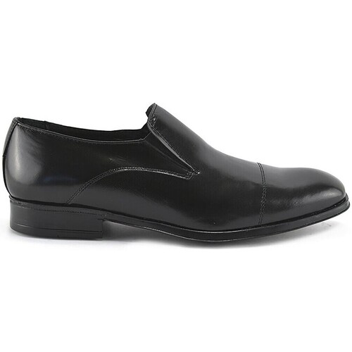 Zapatos Hombre Derbie & Richelieu Latino Zapatos Mocasines de piel negros by Negro