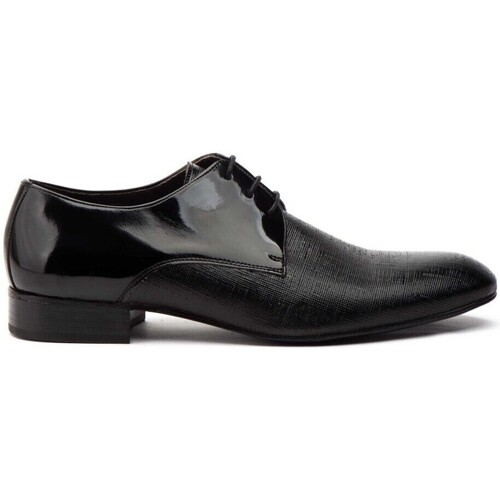Zapatos Hombre Derbie & Richelieu Nikkoe Shoes For Men Zapatos de Piel negros by Negro