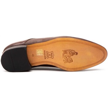 Nikkoe Shoes For Men Zapatos de Piel marrones by Marrón