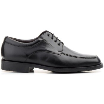 Zapatos Hombre Derbie Nikkoe Shoes For Men Zapatos negros de piel Ancho Especial by Negro