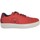 Zapatos Hombre Slip on Becool Zapatos Casual de piel by Rojo