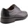 Zapatos Hombre Slip on Casual Zapatos negros de Piel by Negro