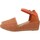 Zapatos Mujer Alpargatas Pitillos 5501 Naranja