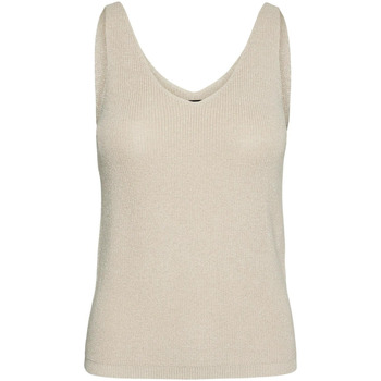textil Mujer Camisetas sin mangas Vero Moda 10302753 Beige
