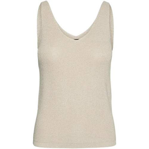 textil Mujer Camisetas sin mangas Vero Moda 10302753 Beige