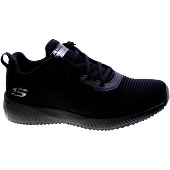 Zapatos Hombre Zapatillas bajas Skechers Sneakers Uomo Nero  Squad 232290bbk Negro