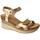 Zapatos Mujer Sandalias Panama Jack NICA B11 Oro