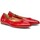 Zapatos Mujer Bailarinas-manoletinas Cbp - Conbuenpie Manoletinas de piel by CBP Rojo