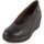 Zapatos Mujer Bailarinas-manoletinas Chamby Manoletinas negras de piel by Negro