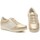 Zapatos Mujer Slip on Cbp - Conbuenpie Zapatos Confort de piel dorados by CBP Oro