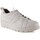 Zapatos Mujer Slip on Chamby Zapatillas Casual blancas de Piel by Blanco