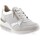 Zapatos Mujer Slip on Tupie Zapatillas Casual de Piel blancas by Blanco