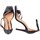 Zapatos Mujer Zapatos de tacón Cbp - Conbuenpie Sandalias negras de piel con tacon alto by CBP Negro