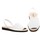 Zapatos Mujer Sandalias Menorquinas Avarcas Acolchadas by Blanco