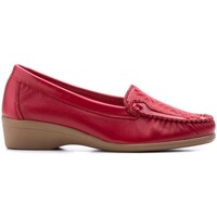 Zapatos Mujer Mocasín Cbp - Conbuenpie Mocasines de piel by CBP Rojo