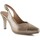 Zapatos Mujer Zapatos de tacón Chamby Salones Destalonados dorados de piel by Oro