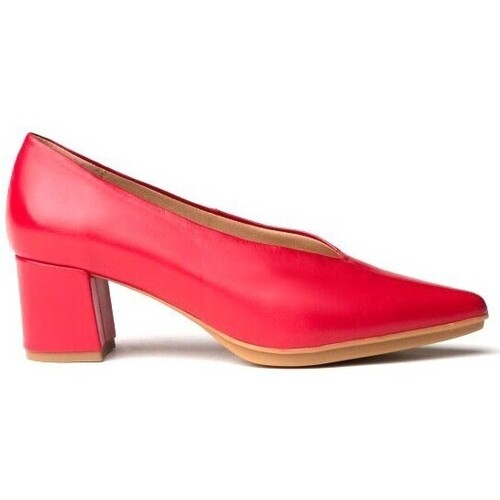 Zapatos Mujer Zapatos de tacón Cbp - Conbuenpie Zapatos Salones rojos de piel by CBP Rojo