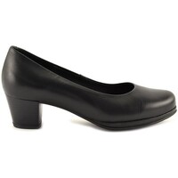 Zapatos Mujer Zapatos de tacón Desiree Salones de tacón bajo negros de piel by Desiree Negro