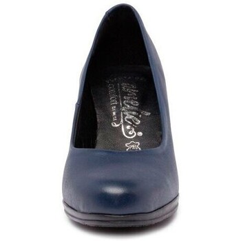 Amelie Zapatos Salones azules de piel by Marino