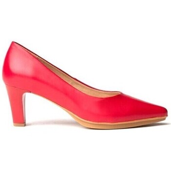 Zapatos Mujer Zapatos de tacón Cbp - Conbuenpie Zapatos Salones de piel rojos by CBP Rojo