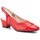 Zapatos Mujer Zapatos de tacón Cbp - Conbuenpie Salones destalonados de piel roja by CBP Rojo
